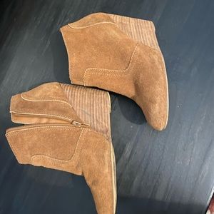 Size 6 leather booties